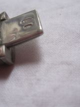 superbe bracelet en argent style art déco