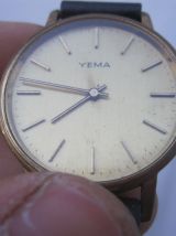 ancienne montre automatic yema