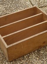 casier d'atelier en bois  , ancien