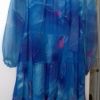 robe bleue marque verena   vintage