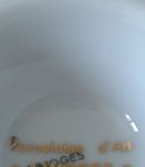 Mazagran en porcelaine d'art