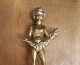 Figurine chérubin en bronze ancienne