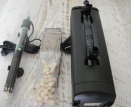 Aquarium 140L/84cmGalbéVision2Néon+filtre+chauffage