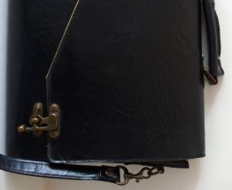 Sac porte-documents en cuir vintage