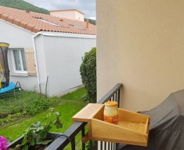 Plateaux bois pour balcon 