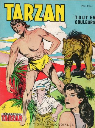 Bande dessinée tarzan n°46 1970