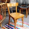 Petite chaise bistrot vintage enfant 1950's