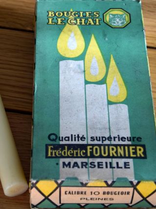 Boîte de 10 bougies neuves LE CHAT  Frédéric 