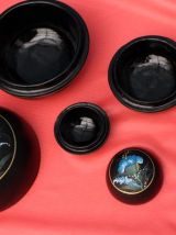 LOT BOITES À BIJOUX ASIATIQUE  EFFET POUPÉE RUSSE