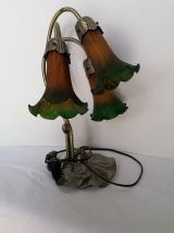 Lampe style art déco 3 tulipes