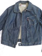 blouson ,veste  femme  en jeans , Levis M