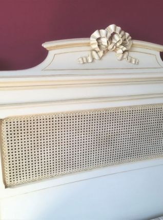 Très joli lit ancien style Louis XVI 1 personne  TBE