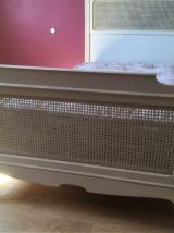 Très joli lit ancien style Louis XVI 1 personne  TBE