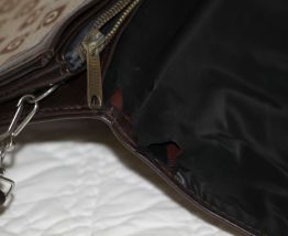 Sac pochette vintage