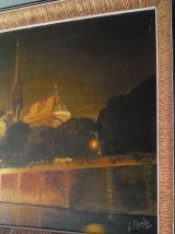 Notre-Dame de Paris de nuit signé RONDA