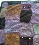 Tenture indienne artisanale en patchwork