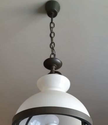Lustre en étain 