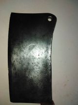 ancien couperet feuille de boucher