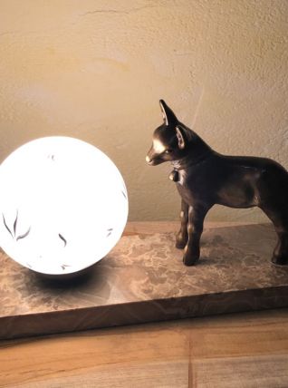 Lampe veilleuse style art déco