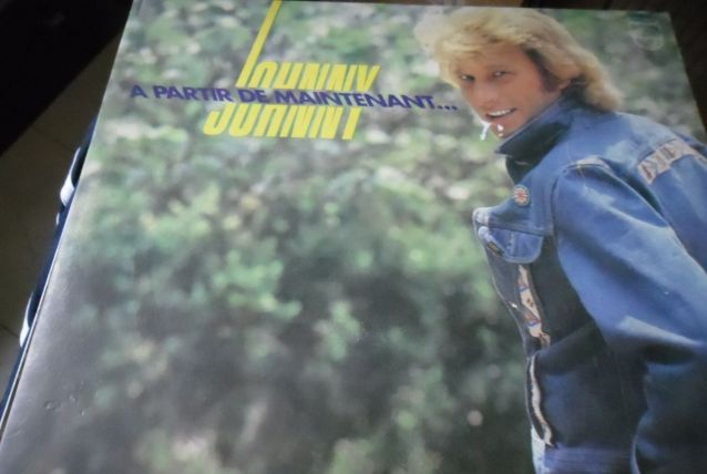 33T/LP JOHNNY HALLYDAY  A PARTIR DE MAINTENANT  