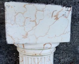 colonnes romaines en staff