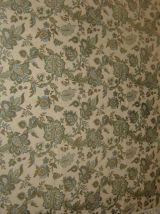 ancien tissu frangé