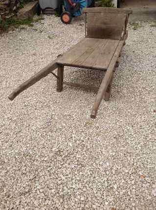Brouette bois ancienne
