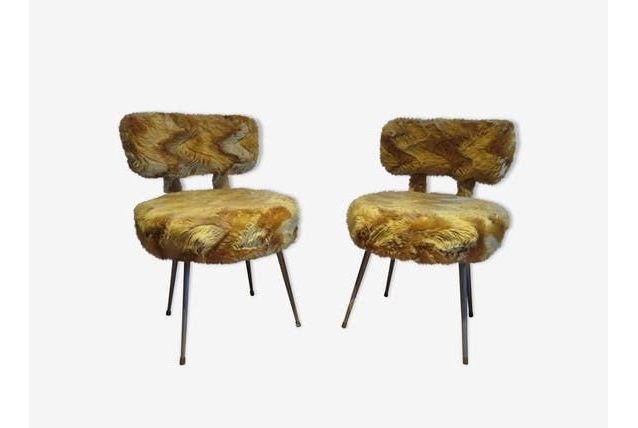 Chaise "moumoute" Pelfran