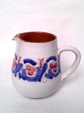 Pot à lait en grès émaillé