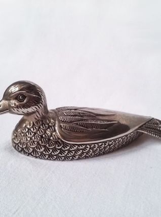 décapsuleur canard plaqué argent SILEA