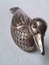 décapsuleur canard plaqué argent SILEA