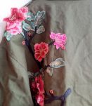 Veste type militaire broderie 