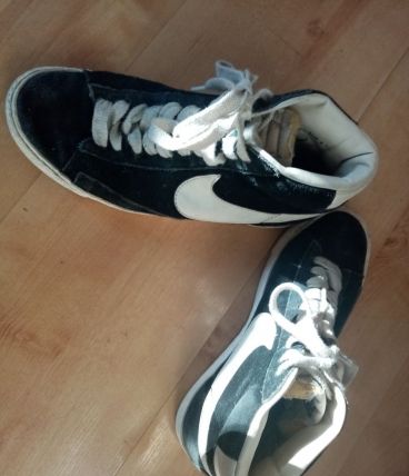 Basket Nike bleu marine vintage