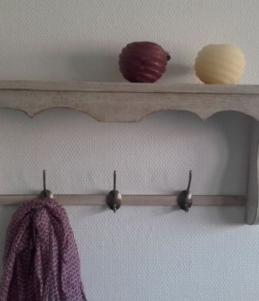 Porte manteaux avec pateres en laiton