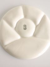 Lot de 4 assiettes à fondue Gien