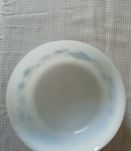 Plat Arcopal Fleurs bleues