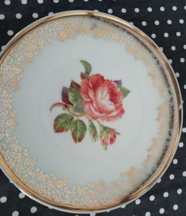 Assiette porcelaine Lucien Engel