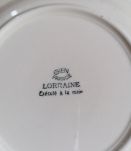Lot de 6 assiettes creuses anciennes