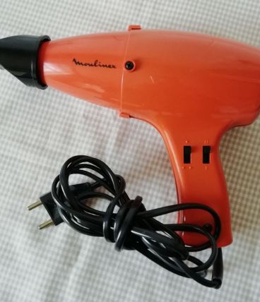 Sèche cheveux Moulinex vintage