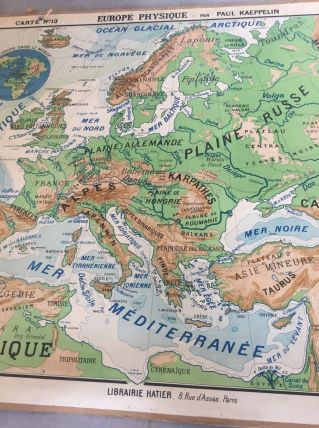 Carte scolaire Paul Kaeppelin