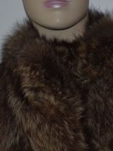 Veste fourrure de marmotte "Jean-Pierre Cortier"  46/48