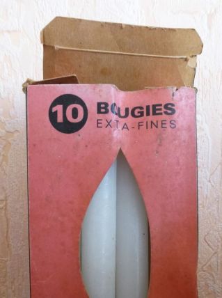 8 bougies phébus dans boîte d'origine