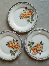 Six assiettes Odile
