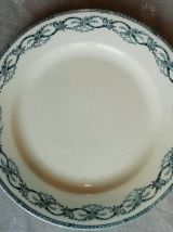 Trois assiettes Récamier