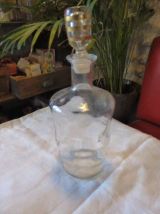 Service a liqueur, carafe et 5 verres, liserés or vintage 50