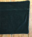 Housse de coussin brodé main au petit-point, pure laine DMC 