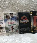 12 cassettes DVD/vhs