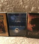 9 cassettes DVD d'actions