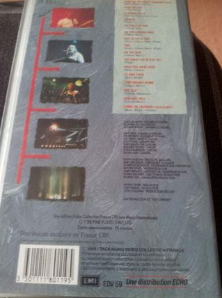 VHS Pink Floyd Delicate sound of Thunder