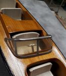 bateau style riva 1950  bois  deco de bureau 